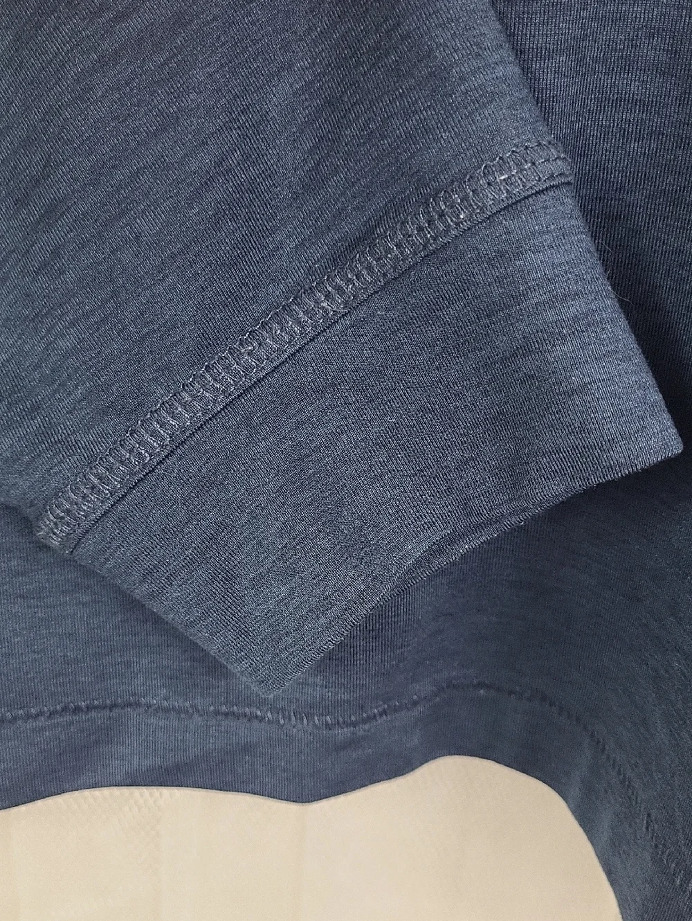 Johnnie-O Men's Half-Zip Pullover - Deep Slate Blue. Size L - Picture 5 of 9